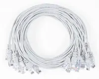 Intellinet Cat6 U/UTP Slim Network Patch Cable, 1.5 FT., White, 10-Pack, image 3