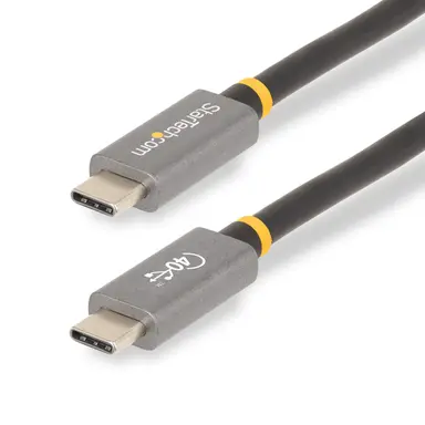 StarTech.com 3.3 ft (1M) USB4 Cable 40GBPS, 100W (5A) Power Delivery, 8K 120HZ / 4K 240HZ DP, image 4