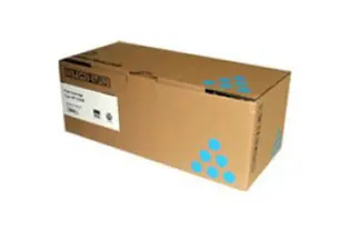 Ricoh Cyan Toner Cartridge for Use in MPC3002 MPC3502 Estimated Yield 18,000 Pag